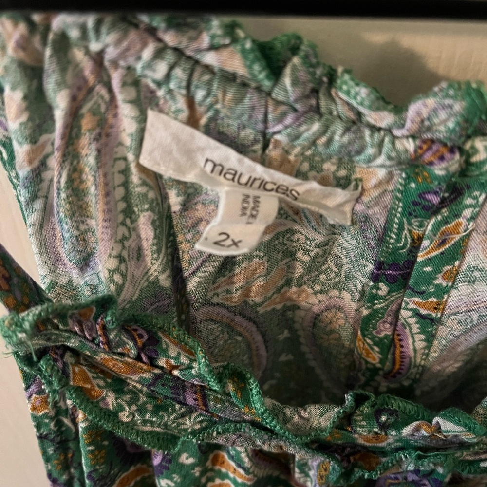 Maurices Paisley halter top. - Picture 5 of 5